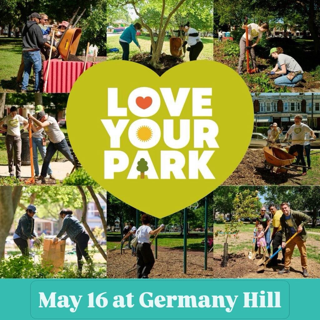 “Love Your Park” at Germany Hill on May 16